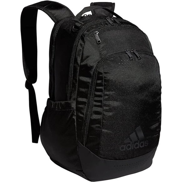 Adidas Defender Team Sports Backpack, Black/White, One Size Bag #285